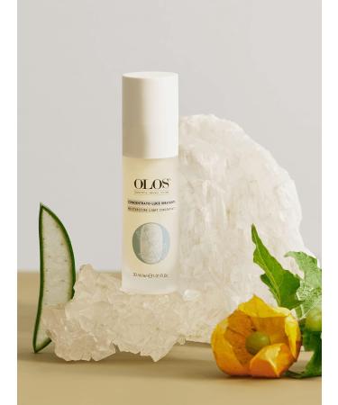 Olos Moisturizing Light Concentrate Serum - Facial Moisturizer Serum with Aloe Vera Sweet Almond Oil - Brightening Face Serum for Dry Skin - 1.01 oz - Buy Online on GoSupps.com