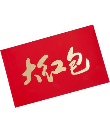 Folpus Chinese Lunar New Year Red Envelope Red Pocket Traditional Hongbao Hong Bao Wedding Red Packet for Wedding New Year Dowry - Buy Online on GoSupps.com