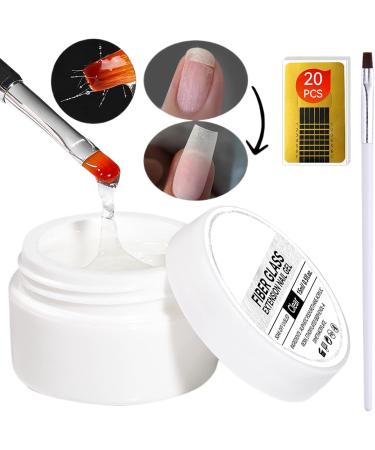 Repairing Broken Nails | Gel for Fragile and Damaged Nails - Strengthening and Long-Lasting Protection 15ml Home Manicure Treatment - Buy Online on GoSupps.com