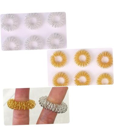 Solustre 20-Pack Finger Massage Rings for Kids - Acupressure Sensory Toys Pedicure Slippers & Self-Made Mini Massagers - Buy Online on GoSupps.com