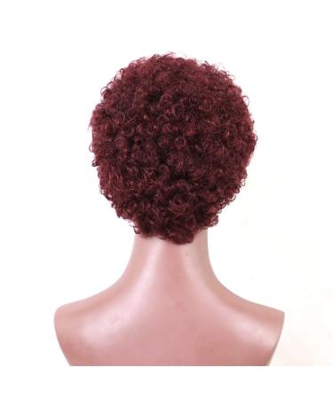 Buy Women's Brown Curly Synthetic Wig - 80s 50s 60s 70s Retro Wavy Hair - International Shipping Available - Buy Online on GoSupps.com