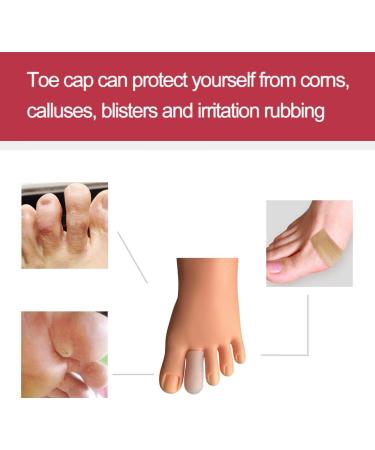 16-Piece Silicone Gel Toe Caps & Protectors - Protect Toes from Rubbing, Ingrown Toenails, Corns, Blisters, Hammer Toes - White - Buy Online on GoSupps.com