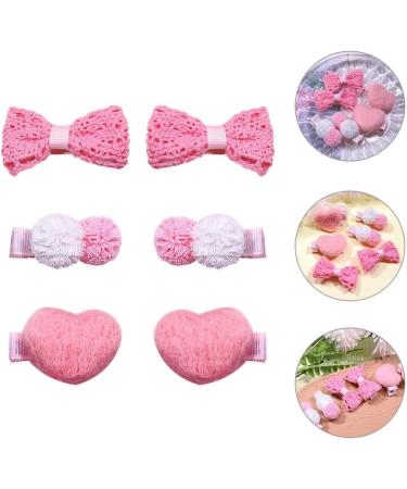 ibasenice 3 Pairs Hair Clips Women Heart Hair Barrette Bow Hair Pin Cute Hair Accessories for Party - Buy Online on GoSupps.com