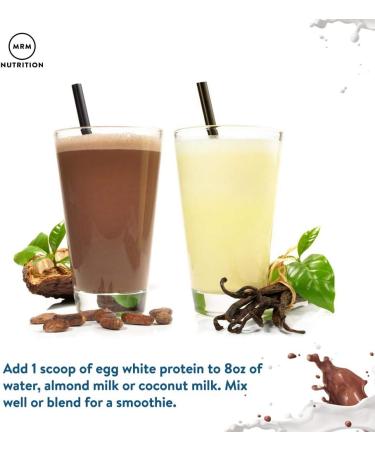 MRM Natural Egg White Protein Vanilla 1.5 lbs | High-Quality Protein Supplement - Buy Online on GoSupps.com