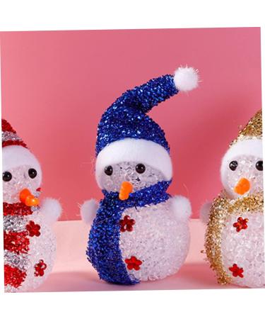 Garneck 3 pcs Snowman Light Decoration - Festive Chimney Night Light for Christmas - Holiday Jewelry to Brighten Your Home - Buy Online on GoSupps.com