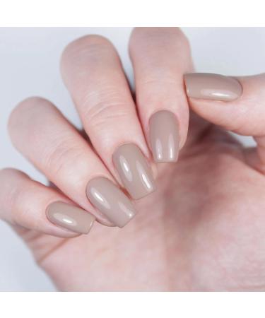 Nude Nail Polish - Nude Nail Varnish Quick Dry - Peel Off Water-Based Formula No Smell Nail Polish - Stylish and Classical Nail Polish for DIY Nail Art - Buy Online on GoSupps.com