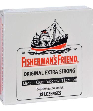 Fisherman's Friend Original Extra Strong Lozenges - 38 CT | Buy Internationally for Effective Relief - Buy Online on GoSupps.com