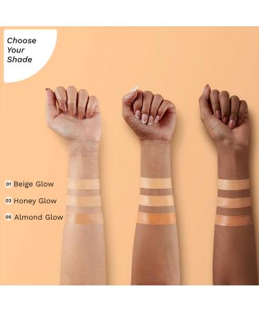 Pilgrim Honey Glow BB Cream SPF 50 PA++++ with Vitamin C | Medium Skin Tone | Lightweight Matte Finish Makeup with Sheer Coverage & Smooth Look | 1.01 Fl Oz (30ml) - Buy Online on GoSupps.com