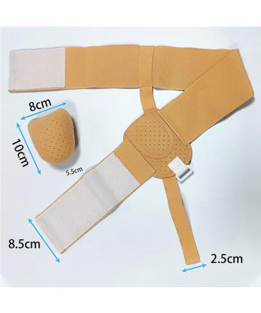 Groin Hernia Support for Men | Adjustable Inguinal Hernia Belt & Truss for All Hernia Types - Fits Up to 39" Hips - Buy Online on GoSupps.com