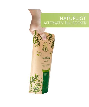 SweetCare Premium Crystal Sugar - 5x1kg - Vegan Sugar Substitute - Zero Calories Low Carb - Erythritol & Stevia - Made in Germany - Buy Online on GoSupps.com