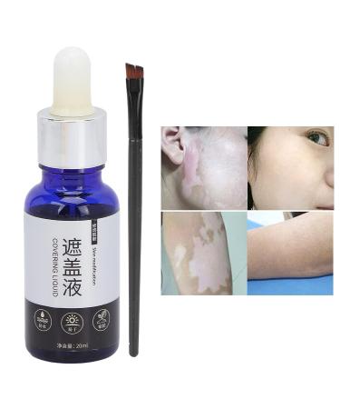 Vitiligo Cover Fluid for All Skin Tones - Waterproof Concealer Makeup 20ml for Men & Women - Buy Online on GoSupps.com