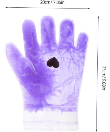 Beavorty Manchon de Paraffine pour Spa Petit Taille Unique Protection pour Soin Main et Pied Hydratant Th rapie Cire Usage Domestique 25x5.4x0.8cm Violet - Buy Online on GoSupps.com