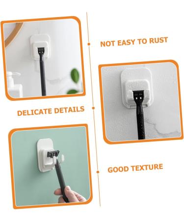 Doitool 20-Piece Plastic Cladding Bars & Wall Brackets - Versatile Shower & Razor Hook Holders - Buy Online on GoSupps.com