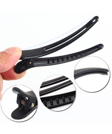 Buy 12pcs Black Hairpins & Hair Clips for Women | Durable Crocodile Hair Clamps | Perfect Headwear Accessories (4.9 cm) - Buy Online on GoSupps.com