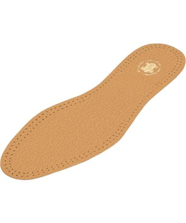 Buy Genuine Leather Activated Carbon Insoles for Men & Women - Comfort & Support - Size 39/40 - Brown 30514 - Buy Online on GoSupps.com