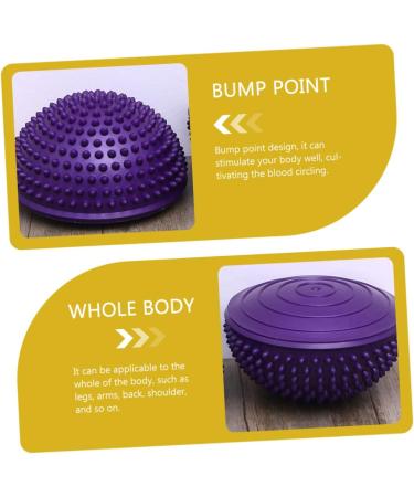 Buy Sewoart Durian-Ball Neck Massager | Relaxing Massage Accessories & Foot Massager | Deep Tissue Massage Tool - Purple 16x16x8cm | International Shipping - Buy Online on GoSupps.com