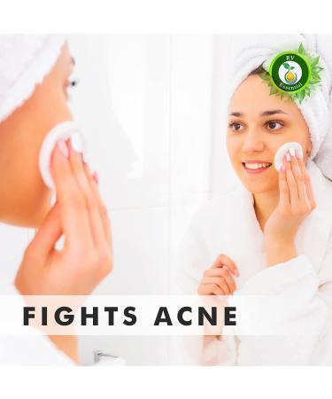 100% Pure Rose Water | Gulab Jal - Rejuvenate Skin Fight Acne & Dandruff | Natural Face Cleanser & Toner | Anti-Aging | R V Essential 100ml - Buy Online on GoSupps.com