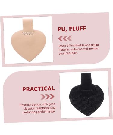 LIFKOME 6 Pairs Self-Adhesive Heel Protectors | Black Heel Grips & Protectors for Women's Dress Shoes | Comfortable Heel Inserts & Liners - Buy Online on GoSupps.com