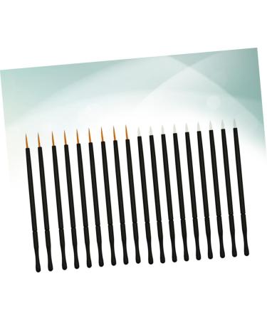 HAPINARY 100pcs Eye Makeup Tools Makeup Eyeliner Brushes White Make up Kit Gel Eyeliner Disposable 10*0.5cm As Shown - Buy Online on GoSupps.com