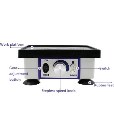 Laboratory Device Shakers & Dental Vibrators | Oscillator for Plaster Models | Stepless Speed Control | 2 kg Load Capacity - Buy Online on GoSupps.com