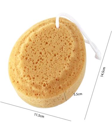 NOLITOY 5pcs Natural Bath Sponge Set | Exfoliating Loofah Pouf & Honeycomb Shower Mitt | Ideal for Adults & Babies | International Shipping Available - Buy Online on GoSupps.com