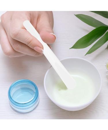 10 Pcs Cosmetic Plastic Spatulas Makeup Mask Spatula Facial Cream Spatula Reusable Beauty Spatula Smooth Makeup Tool Stick Tip Spoon for Mixing Sampling and DIY Sub-packing - Buy Online on GoSupps.com