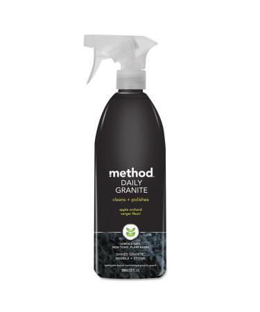Method 00065 Daily Granite Cleaner Apple Orchard Scent 28 oz Spray Bottle