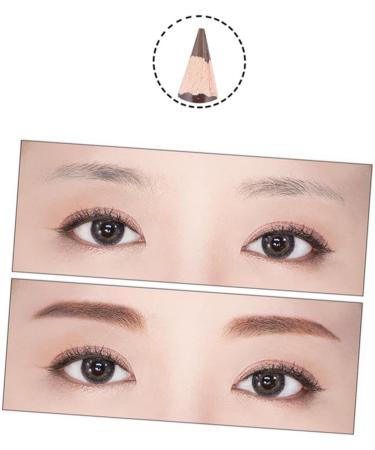 PLAFOPE 2pcs Double Head Eyebrow Pencil Long Lasting Eyebrow Pencils Makeup Eyebrow Pencils Eyebrow Pencil Brush 1 count (Pack of 1) Brown - Buy Online on GoSupps.com