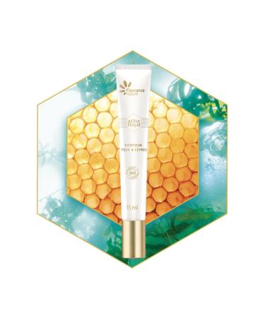 Fleurance Nature- Eye and Lippe Contour Anti-folds Bio Elix Royal anti-fold facial care for women cosmetics certified organic cosmos facial care hyaluronic acid ecocert- 21202