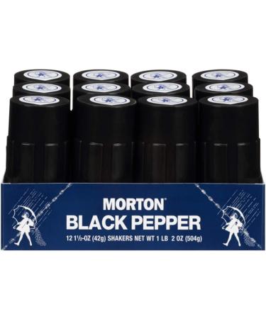 Morton Shakers Black Pepper 1.5 Ounce
