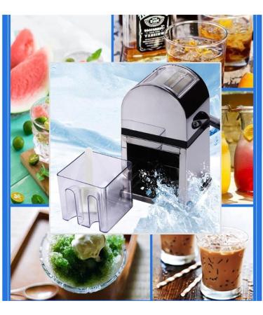 Roltin Portable Manual Icebreaker & Shredding Tool for Perfect Snow Cones - Compact Design D 15.5x12.5x26.5cm - Buy Online on GoSupps.com
