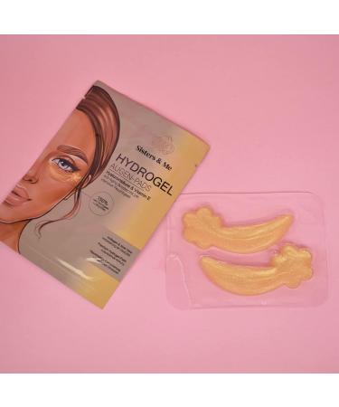 Buy Sisters & Me Hyaluron Anti-Aging Eye Pads - Dark Circle Removal & Intensive Moisture with Vitamin E & Aloe Vera - Cool Eye Masks for All Skin Types - International Shipping Available - Buy Online on GoSupps.com