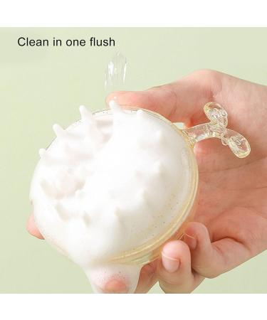 Scalp Hero Head Massager - Elastic Silicone Washer for Blood Circulation | Soft Scalp Massage Device for Wet & Dry Hair - Buy Online on GoSupps.com