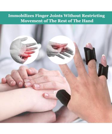 Thumb Finger Splints (5Pcs) - Trigger Finger Brace for Arthritis Sprains & Broken Fingers | Support for All Finger Types - Buy Online on GoSupps.com