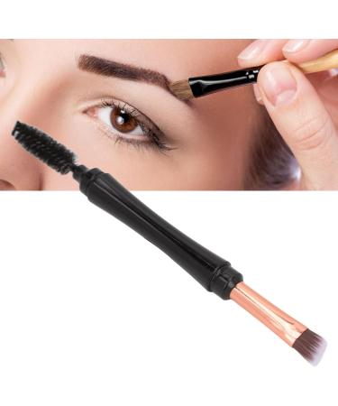 Verdant Touch Angled Brush Double Ended Spiral Eyebrow Brush with Cover Portable Angled Makeup Tool for Beginners - Buy Online on GoSupps.com