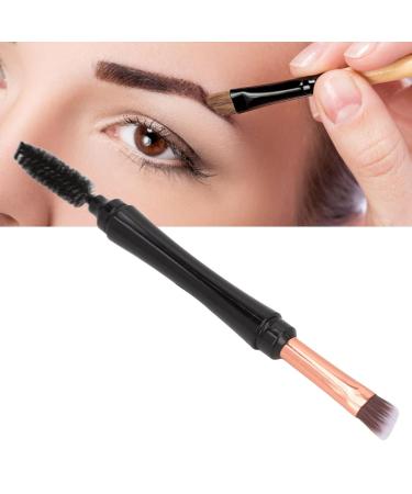 Double Ended Eyebrow Brush | Multi-Functional Mini Makeup Tools | Professional Angled Brush & Spoolie for Beginners | International Shipping - Buy Online on GoSupps.com