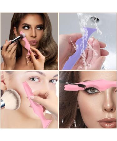 COHEALI Eyeshadow Stencils 2pcs Silicone Beauty Ruler Eyeshadow Silicone Eyeliner Shield Silicone Eyebrow Stencil Bevel Cream - Buy Online on GoSupps.com