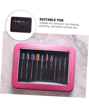 Healeved 1set Grinding Head Electric Nail Drill Heads Nail Grinding Tools Nail Polishing Heads Manicure Supplies Wisking Tool Electric Power Tools Lotion Tungsten Steel Miss Pedicure - Buy Online on GoSupps.com