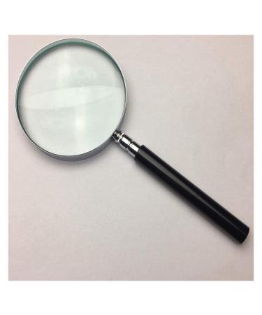 Lightweight Magnifying Glass 4X Magnifying Glass Handheld Handheld High Qing Magnifier for Large Magnifiers Books Newspapers Lofty Ambition