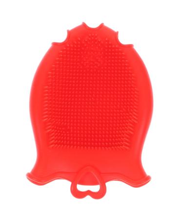 Healeved Silcone Body Scrubbers Bath Brush Gloves for Men Shampoo Mens Shampoo Detangling Hair Brush Shampoo Massage Brush Mens Combs for Hair Shampoo Shower Scrubber Bath Brush 9.5x6.6cm