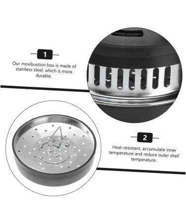 FRCOLOR 6 STK Moxibustion Box - Premium Moxa Massage Device & Sustainable Diffuser for Whole Body Relief - Buy Online on GoSupps.com