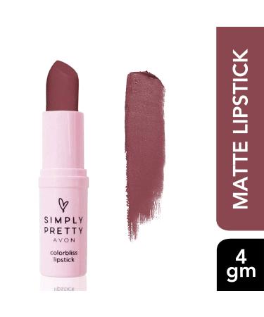 Buy AVON Simply Pretty Colorbliss Matte Lipstick 4g - Malva | International Shipping Available - Buy Online on GoSupps.com