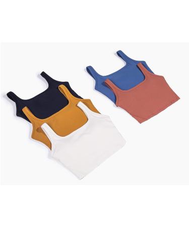 KIKIWING Seamless Sports Bra for Women | Longline Ribbed Crop Top Tank | Fitness Medium Black - Buy Online on GoSupps.com