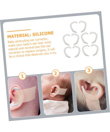 Hemoton 10 Pairs Auricle Corrector - Baby Ear Support Muffs & Cosmetic Adhesive Tape for Kids | Ear Correction Solution - Buy Online on GoSupps.com