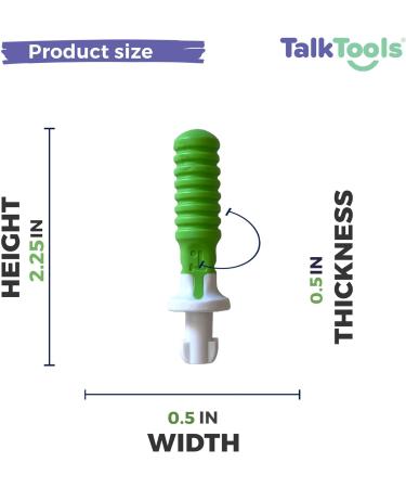 TalkTools Sensi Round Textured Tip (Green) - Buy Online on GoSupps.com