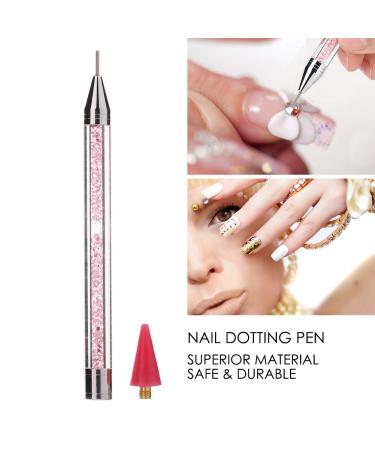 Professional Manicure Pen | Soft Silicone Double Head Nail Painting Tool for Perfect Nails - Buy Online on GoSupps.com