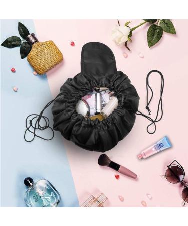 Buy Betoy Cultural Large Capacity Makeup Pocket Bag - Stylish Round Cosmetic Bag for Travel & Outdoor Activities | Perfect for Lazy Women - Buy Online on GoSupps.com