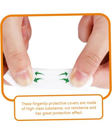 Sosoport 800 pcs Thumb Sleeve - White Finger & Toe Protectors | Nonslip Finger Tips Protection for Crafts & Work International Shipping Available - Buy Online on GoSupps.com