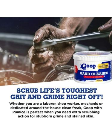 GOOP Multi-Purpose Waterless Hand Cleaner with Pumice - 14 oz Can (Pack of 2) - Buy Online on GoSupps.com