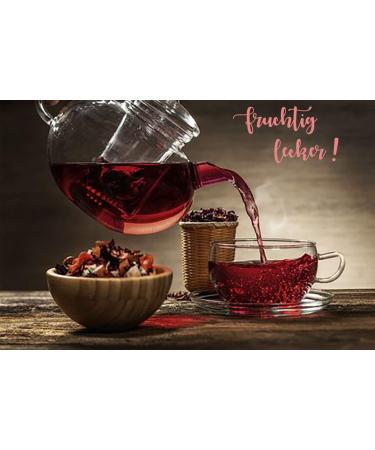 Tea Uniqo 12 Berries Fruit Tea - Gourmet Loose Leaf Gluten-Free Vegan Gift Box - Buy Online on GoSupps.com